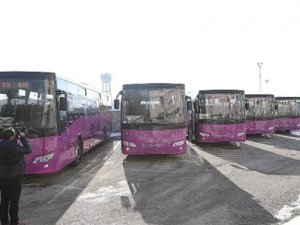 Van Büyükşehir Belediyesi 5 otobüs aldı