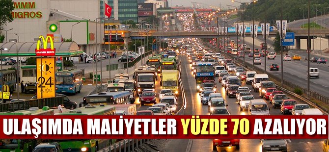Ulaşımda maliyetler azalıyor mu?