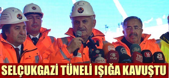 Sulçukgazi Tüneli ışığa kavuştu