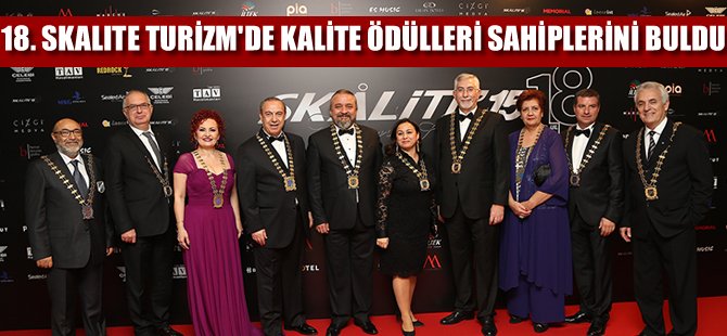 18. Skalite Turizm’de Kalite Ödülleri sahiplerini buldu