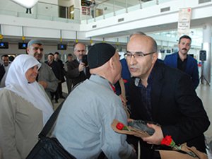 Adıyaman'da uluslararası ilk uçuş kutsal topraklara!