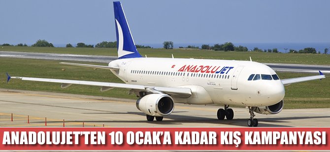 AnadoluJet’le 39.99 TL’den başlayan kış kampanyası