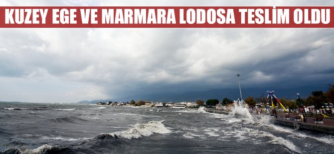 Lodos Marmara'yı altüst etti, İDO, BUDO ve GESTAŞ seferleri iptal oldu