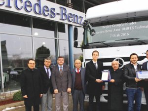 Beşler Group 80 Mercedes çekici aldı