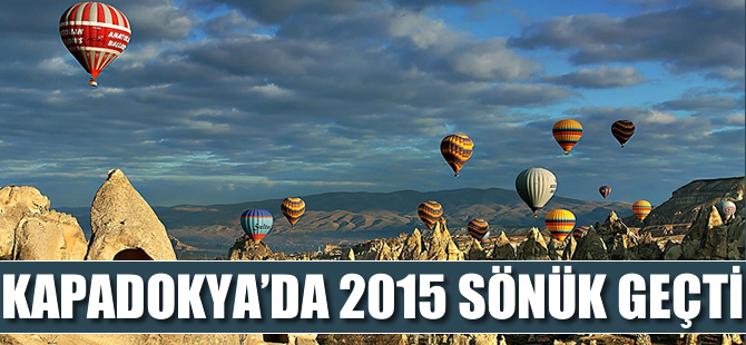Kapadokya'da 2015 sönük geçti