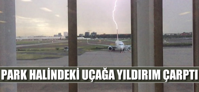 Qantas uçağına yıldırım çarptı