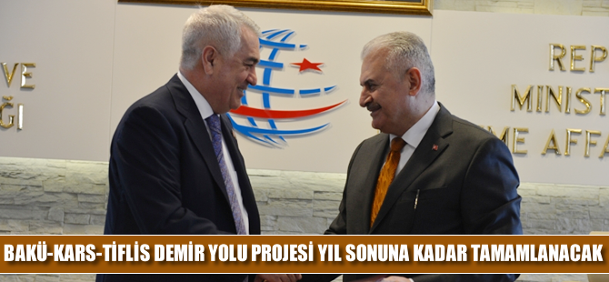 Bakü-Kars-Tiflis Demir yolu Projesi yıl sonuna kadar tamamlanacak