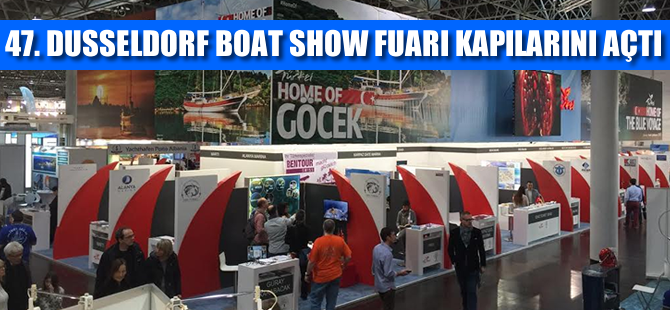 47. Düsseldorf Boat Show Fuarı kapılarını açtı