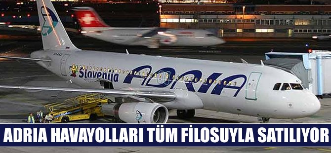 Slovenya Havayolları Adria Airways satılıyor