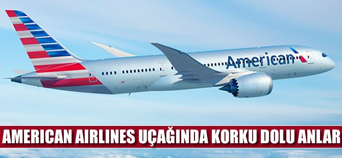 American Airlines uçağında ilginç anlar