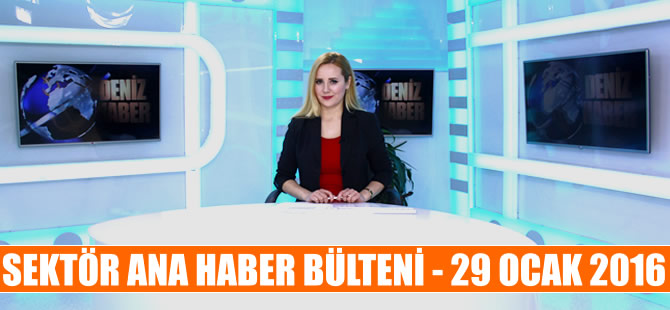 Denizcilik Sektörü Ana Haber Bülteni DenizHaber.TV'de yayınlandı