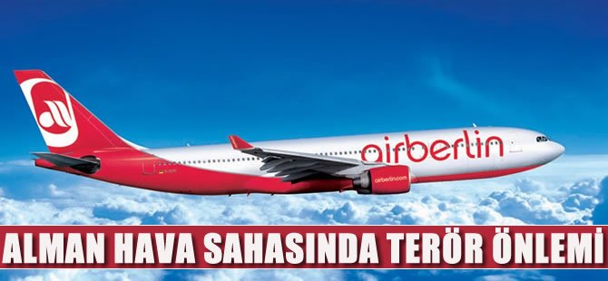 Almanya'da terör önlemi