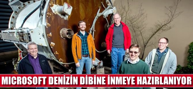 Microsoft denizin dibine veri merkezi kuracak