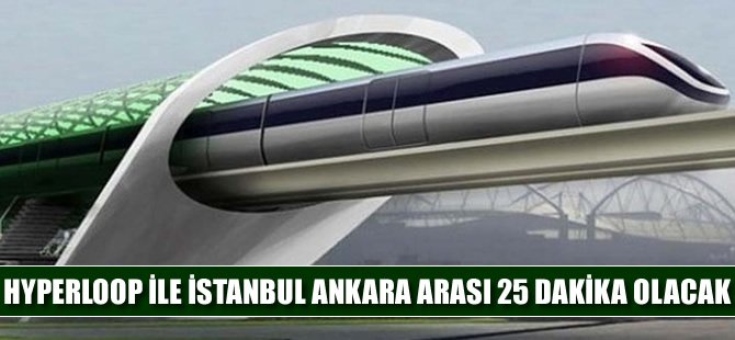 Hyperloop İle İstanbul-Ankara 25 Dakika Oluyor