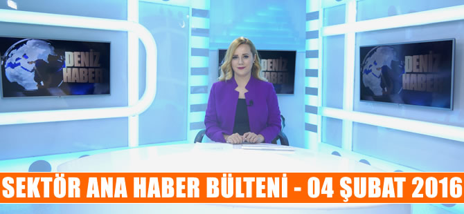 Denizcilik Sektörü Ana Haber Bülteni DenizHaber.TV'de yayınlandı