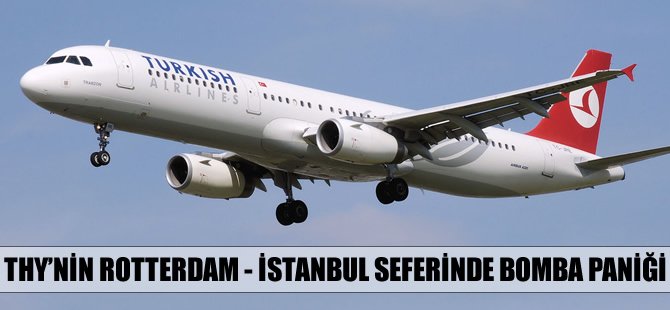 THY'nin Rotterdam-İstanbul uçağında güvenlik araması yapıldı