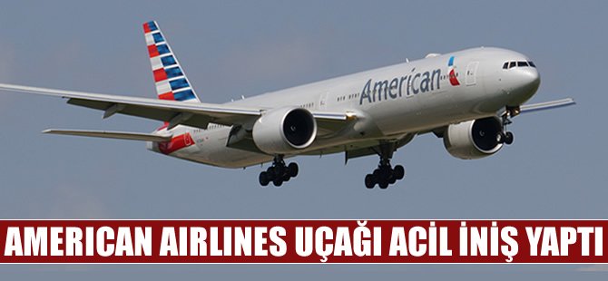 American Airlines uçağında duman paniği