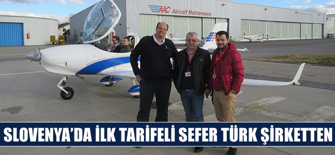 Türk işadamı Sefa Tuncer Slovenya’yı uçurdu