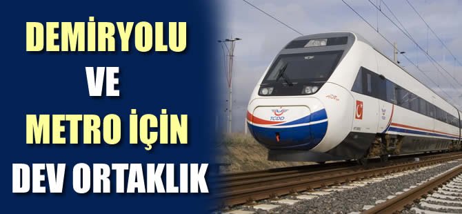 Metro ve demiryolu için üçlü ortaklık
