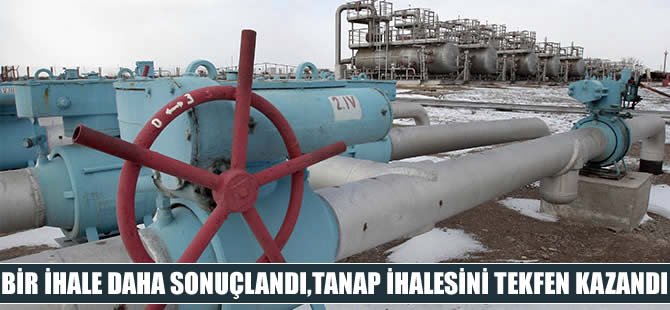 TANAP ihalesini Tekfen kazandı