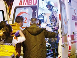 Denizciler Ankara'daki terör saldırısına tepki gösterdi