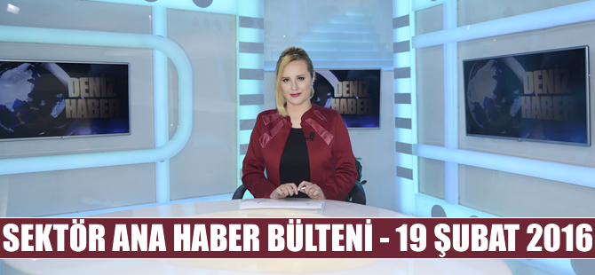Denizcilik Sektörü Ana Haber Bülteni DenizHaber.TV'de yayınlandı