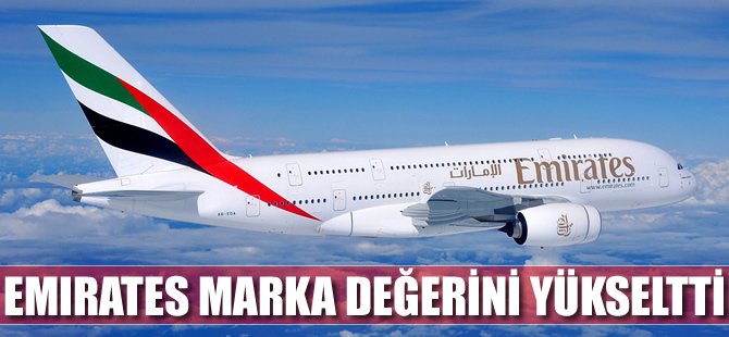 Emirates, marka değerini üst üste 5’inci kez artırarak 7.7 milyar dolara yükseltti