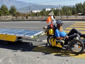 Güneş enerjili bisiklet Muğla'da!