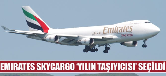 Emirates SkyCargo "Yılın Taşıyıcısı" Seçildi