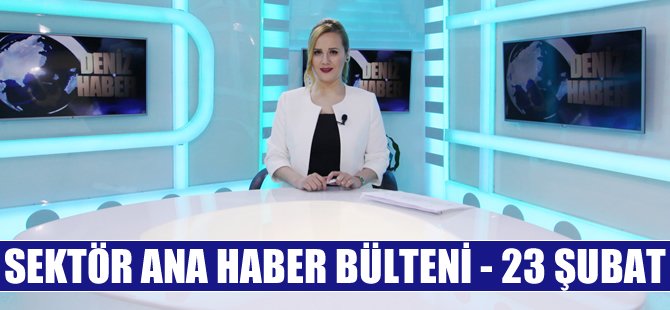 Denizcilik Sektörü Ana Haber Bülteni DenizHaber.TV'de yayınlandı