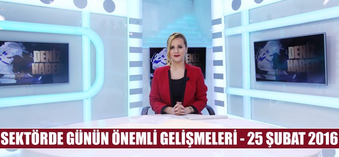 Sektördeki önemli gelişmeler DenizHaber.TV'de yayınlandı
