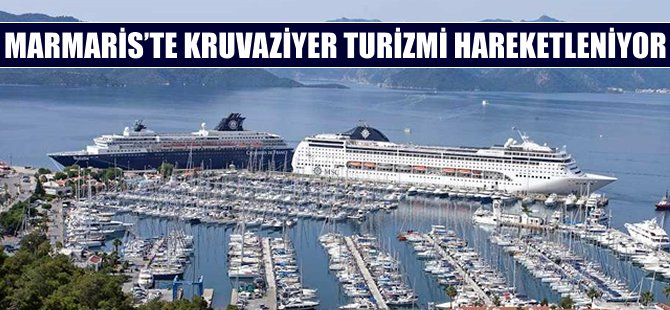 Mart ayında Marmaris'e 7 kruvaziyer gemisi gelecek