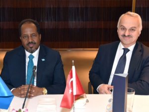 Somali Cumhurbaşkanı THY'yi ziyaret etti