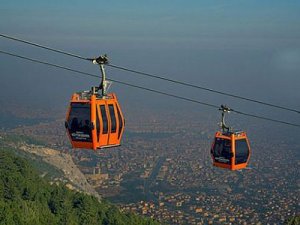 Denizli Teleferik akşamları da çalışacak