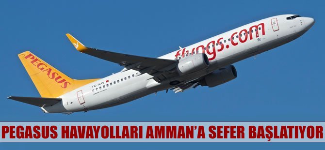 Pegasus'un Amman seferleri başlıyor
