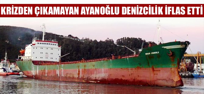 45 yıllık denizcilik şirketi iflas etti