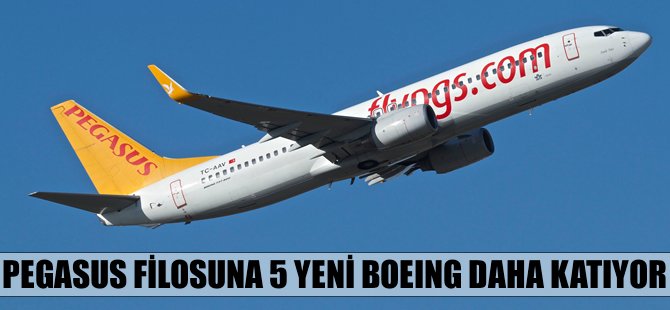 Pegasus 5 adet Boeing 737-800 NG alacak