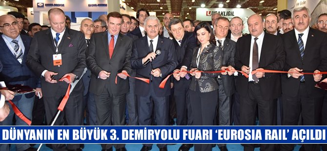 Dünya demiryolu sektörünü bir araya getiren Eurasia Rail 2016 fuarı açıldı