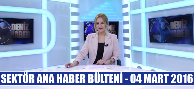 Denizcilik sektörünün nabzını tutan ana haber bülteni DenizHaber.TV'de yayınlandı