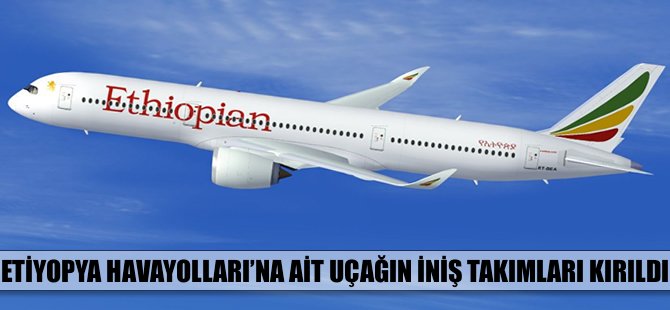 Dreamliner'ın ön dikmesi bir anda çöktü