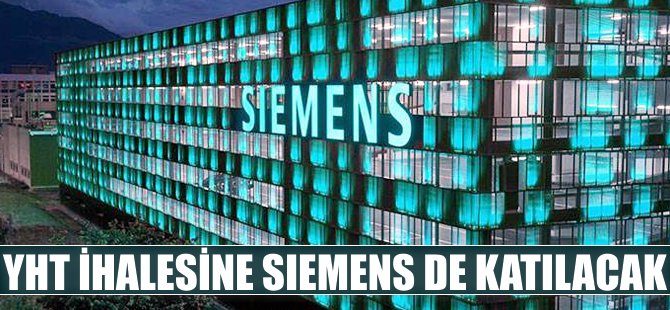 YHT ihalesine Siemens de talip