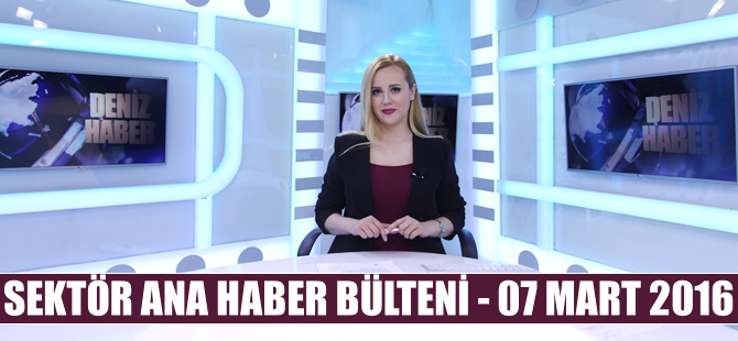 Denizcilik sektörü haber bülteni DenizHaber.TV'de yayınlandı