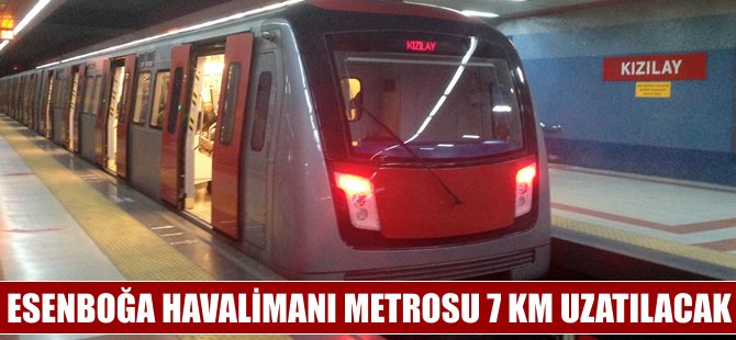 Esenboğa Havalimanı metrosu uzatılacak