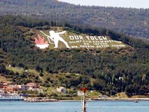 Çanakkale'de feribot seferlerine tören düzenlemesi