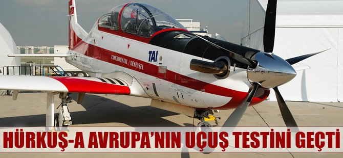 "HÜRKUŞ-A" testi geçti