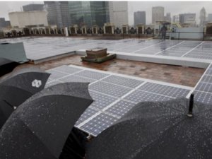 Çin'den yağmur suyunu enerjiye çevirebilen panel