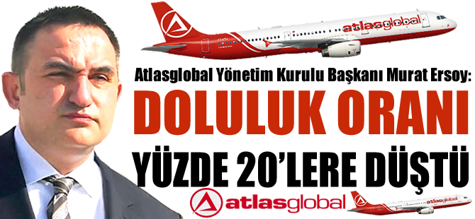 Murat Ersoy: Doluluk oranı yüzde 20'lere düştü
