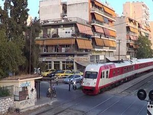 Yunanistan Demiryolları grevde