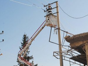 Bölücü terör elektrik dağıtım şirketini de vurdu