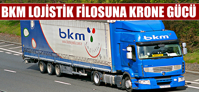 BKM Lojistik'e 21 adet Krone Mega Liner Huckepack